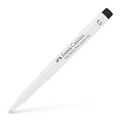 Ручка капілярна Faber-Castell PITT® ARTIST PEN 1.5 мм колір білий No101, 167893