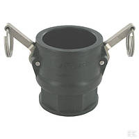 Швидкороз'ємне з'єднання тип D, 2" (мама з внутрішнім різьбленням), 18107D