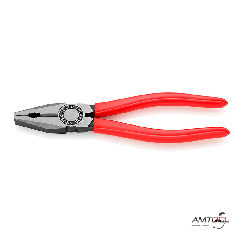 Плоскогубцы комбинированные 200 мм - Knipex 03 01 200: продажа, цена в ...