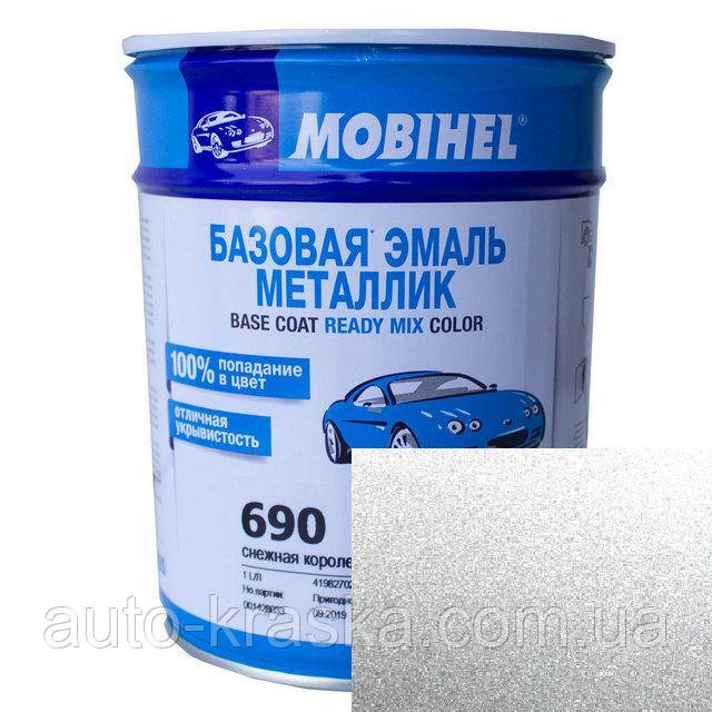 Автофарбування Mobihel металік 690 Снігова Королева 100 г.