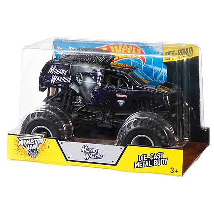 Інерційний позашляховик Monster Jam, Hot Wheels; Колір чорний, фото 2