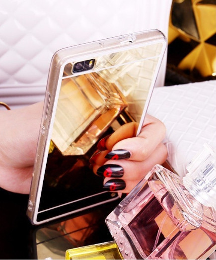 Дзеркальний силіконовий чохол для Huawei Y6 Prime 2018