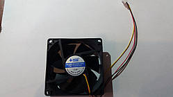 Вентилятор(кулер)HXS 8025 Merlion 8025 DC sleeve fan 3pin 80x80x25mm FW-12V=DC