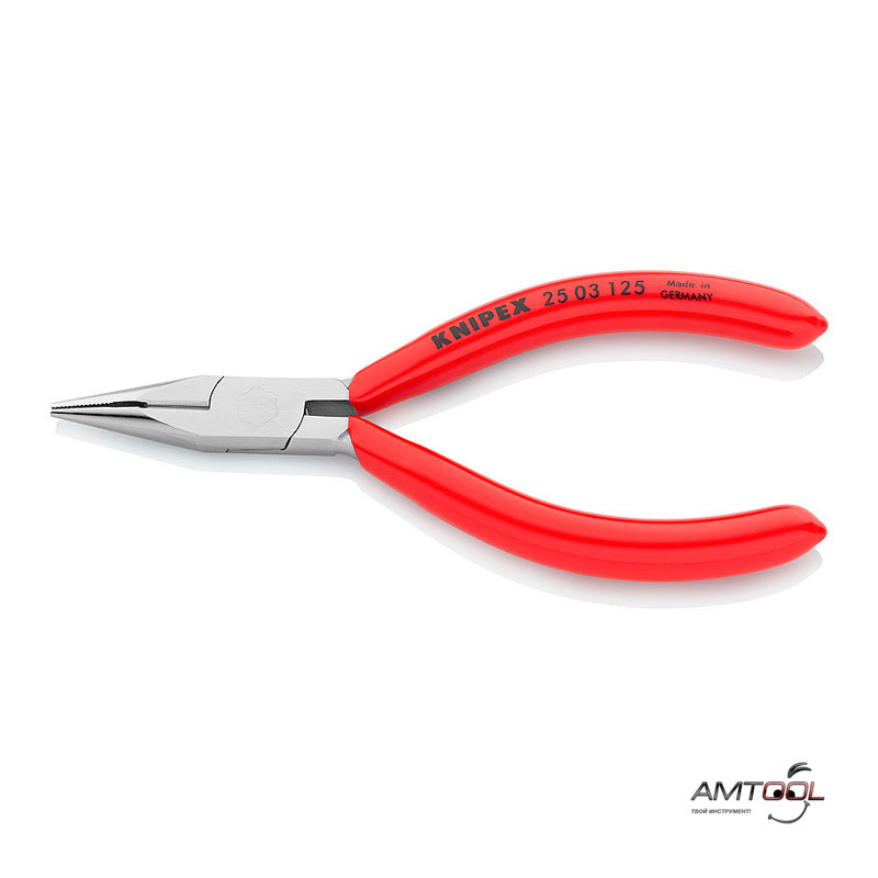 Круглогубці з різальними крайками 125 мм — Knipex 25 03 125, фото 1