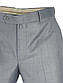 Чоловічі класичні брюки Monzeratti 0679 light grey struct сірого кольору, фото 2