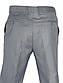 Чоловічі класичні брюки Monzeratti 0679 light grey struct сірого кольору, фото 4