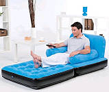 Надувне крісло Bestway 67277 (Зелений), фото 5