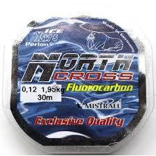 Волосінь North CROSS Fluorocarbon 30m 0.18 4.85 кг