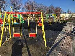 Покрытие для детской площадки 5