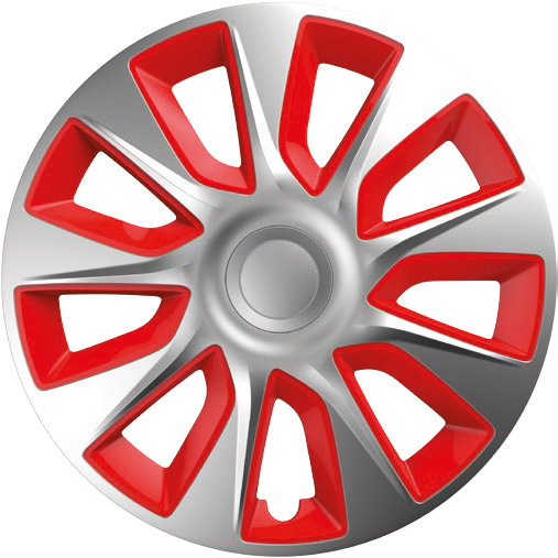 Ковпаки R16 Versaco Stratos  Silver&red