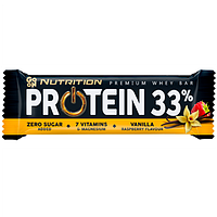 Протеиновый батончики Go On Protein 33% Zero Bar (Малина-Ваніль 50g)