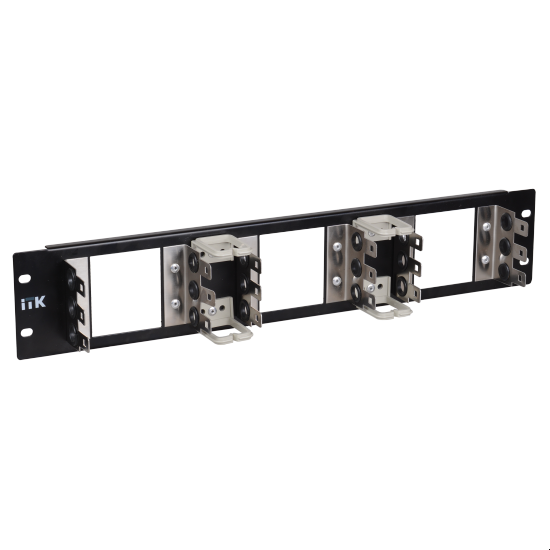 ITK 4U рама для 18 плінтів типу Krone, LSA-PLUS, чорна, фото 1