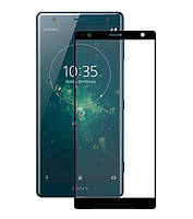 Захисне скло Full screen PowerPlant для Sony Xperia XZ2, Black