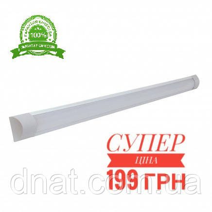 Світлодіодний LED світильник лінійний накладний "Plazma" 36 Вт 6400 К 2700 Lm 1190x60mm, фото 1