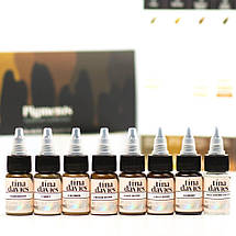 Пігменти PERMA BLEND - Tina Davies Eyebrow SET 8x15ml, фото 2
