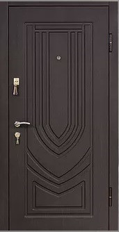 Броньовані вхідні двері (обклад МДФ)