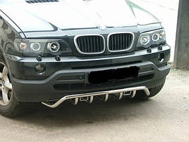 Кенгурятник WT019 (нерж) - BMW X5 E-53 1999-2006 рр.