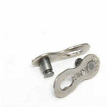 Замок ланцюга KMC - CL573R-BU 7-8 швидкостей сірий