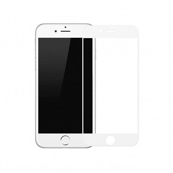 Захисне скло Baseus Full-Glass 0.3 mm iPhone 7/8 White (SGAPIPH8N-AJG02), фото 1