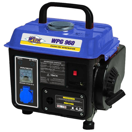 Генератор бензиновий Werk WPG960 (0,8 кВт)