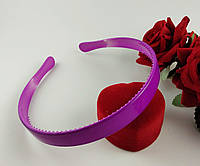 Обруч для волос пластиковый (ширина 13 мм) Фиолетовый