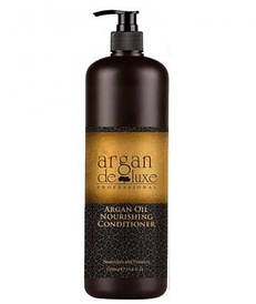 Поживний кондиціонер для волосся з олією аргани De Luxe Argan Oil Nourishing Conditioner 1000 ml