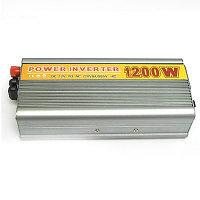 Перетворювач автомобільний інвертор 12В-220В 1200W