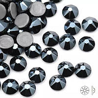 Стразики Xirius Crystals, цвет Jet Hematite, ss20 (4.6-4.8mm), 100шт (горячей фиксации)