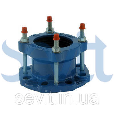 АДАПТЕР ФЛАНЦЕВИЙ (МУФТА-ФЛАНЕЦ) T.I.S service (Італія) N335 TIS4 DN150 PN16 (ДУ150 РУ16) ТІС, фото 1