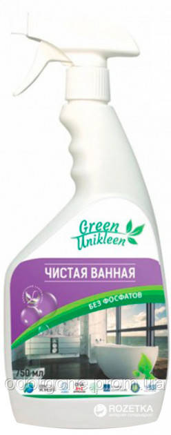 Органічний засіб для миття ванни Green Unikleen Чиста ванна — 0.7 л