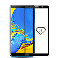 Захисне скло Samsung A7 2018 Full Glue 5D (Mocolo 0,33 мм)