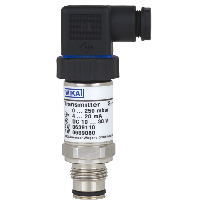 Перетворювач тиску WIKA S-11, 0..6 bar, G1/2В, 4-20mA, 2-L, 0.5%, -30...+100C