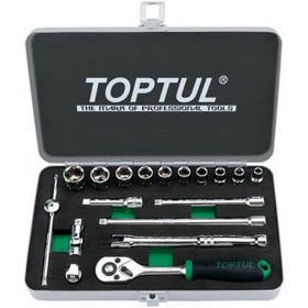 Набір інструменту 1/4" 18ед. дюймового 3/16"-9/16" Toptul GCAD1811