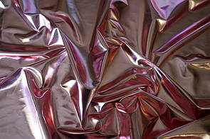 Шкіра Металік (Хром) Рожева (Пудра)