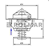 Термостат RE517011 John Deere, фото 3