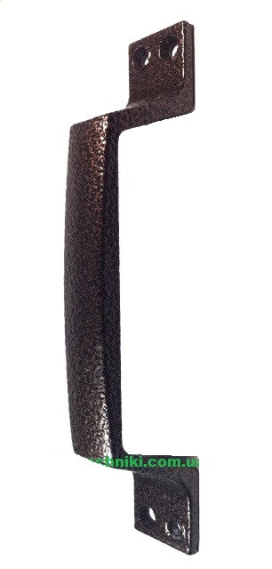 Ручка скоба 140 мм мала коричнева