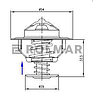 Термостат AR61538 John Deere, фото 3