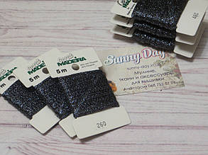 CARAT — декоративна металізована тасьма, колір No260 (2 мм)