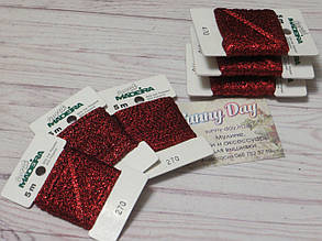 CARAT — декоративна металізована тасьма, колір No270 (2 мм)