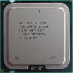 Процесор Intel Pentium dual core E5300 2x2.6 GHz S775 бв