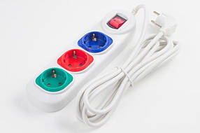 Мережевий фільтр-подовжувач LOGAN SFWC3-3 (3 м)