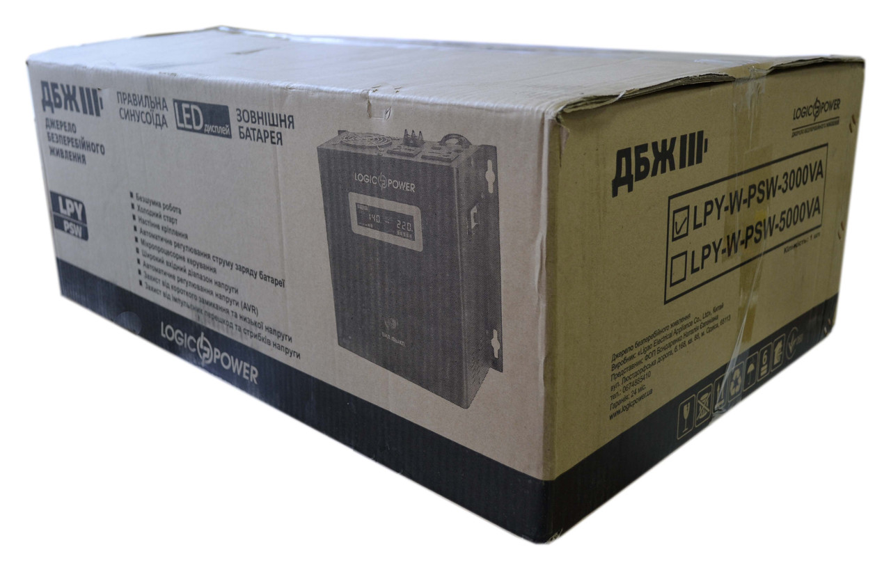 ИБП Logicpower lpy-w-psw-3000+ 48v - фото 6 - id-p69659047