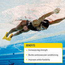 Ласти для басейну Finis Zoomers Gold F 43-44, фото 4