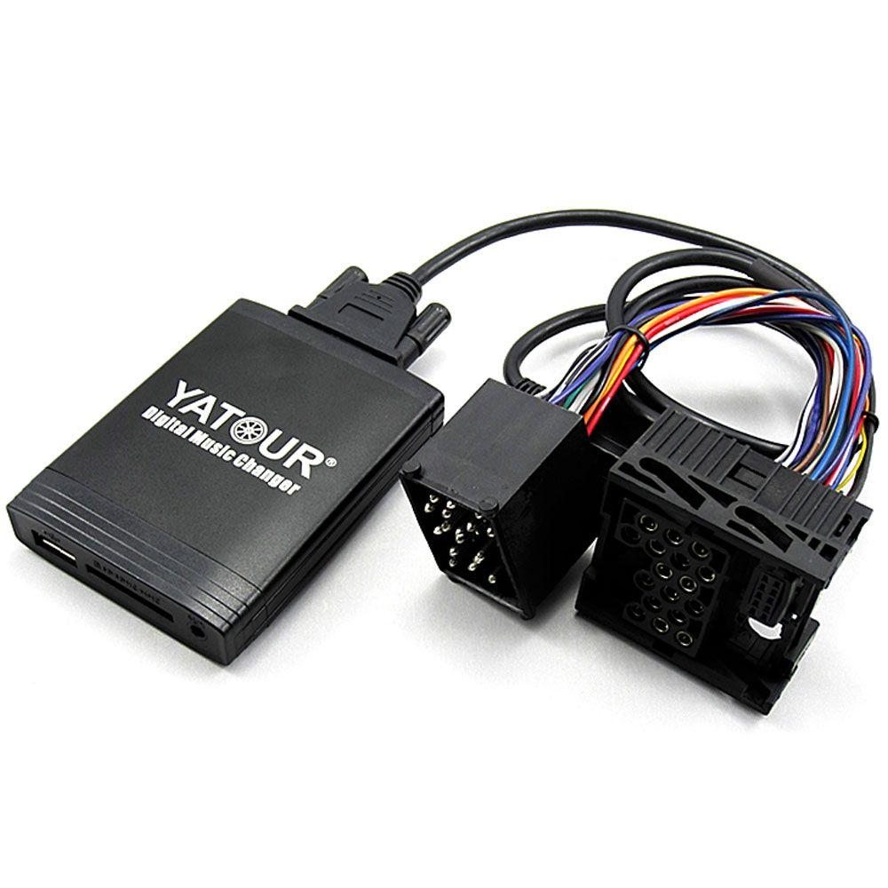 Адаптер Yatour BM1 BMW Mini Rover 75 17-pin E46 E36 E38 E39 X3 X5 Z3 Z8 R5 USB CD AUX Емулятор CD чейнджера