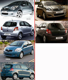 Протитуманні фари для Toyota Yaris '06-10