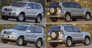 Протитуманні фари для Toyota LC Prado 120 '03-09