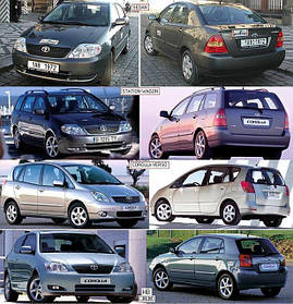 Протитуманні фари для Toyota Corolla '02-07