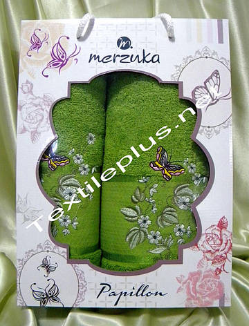 Набір рушників Meruka Papillon Туреччина, фото 1