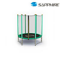 Батут SAPPHIRE 4.6 FT 140 см - зелений