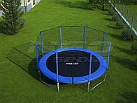 Батут NeoSport 465см з сіткою і драбинкою